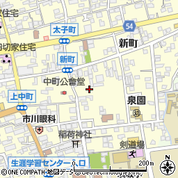 長野県須坂市須坂531周辺の地図