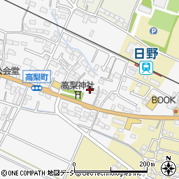 長野県須坂市高梨78周辺の地図