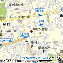 長野県須坂市須坂210周辺の地図
