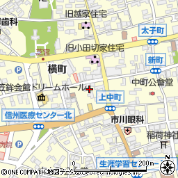長野県須坂市須坂226周辺の地図