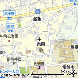 長野県須坂市須坂825周辺の地図