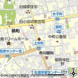長野県須坂市須坂213周辺の地図