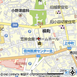 長野県須坂市須坂309周辺の地図
