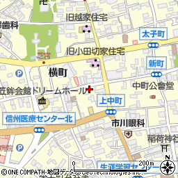 長野県須坂市須坂222周辺の地図