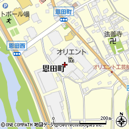 オリエントハウジング事業部沼田工場周辺の地図