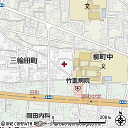 竹重病院宿舎周辺の地図
