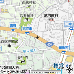 三輪田町西周辺の地図
