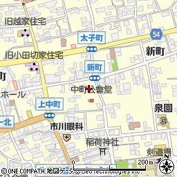 長野県須坂市須坂526周辺の地図