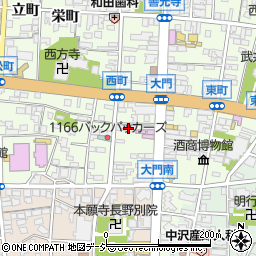長野県長野市長野西町559-2周辺の地図