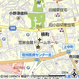 長野県須坂市須坂303周辺の地図