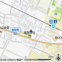 長野県須坂市高梨17周辺の地図