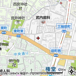 長野県長野市三輪1324-1周辺の地図