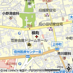 長野県須坂市須坂295周辺の地図