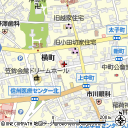 長野県須坂市須坂285周辺の地図