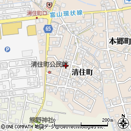 富山県富山市清住町123-22周辺の地図
