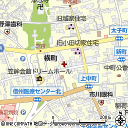 長野県須坂市須坂287周辺の地図