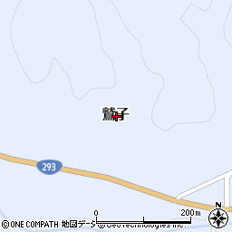 茨城県常陸大宮市鷲子周辺の地図
