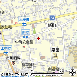 長野県須坂市須坂537周辺の地図
