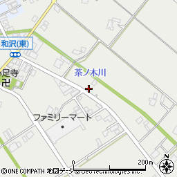 富山県小矢部市和沢168周辺の地図