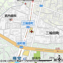 長野県長野市三輪1313周辺の地図