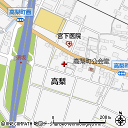 長野県須坂市高梨55周辺の地図