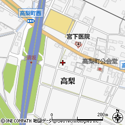 長野県須坂市高梨208周辺の地図