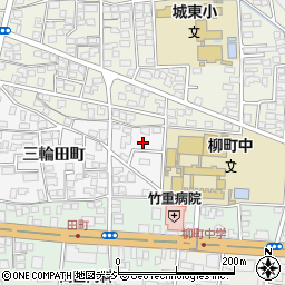長野県長野市三輪1268-12周辺の地図