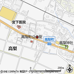 長野県須坂市高梨61周辺の地図