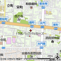 長野県長野市長野西町1043周辺の地図