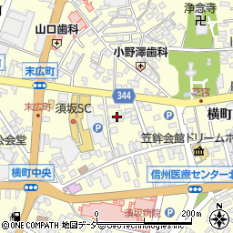 長野県須坂市須坂334周辺の地図