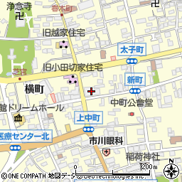 八十二銀行須坂駅前支店周辺の地図
