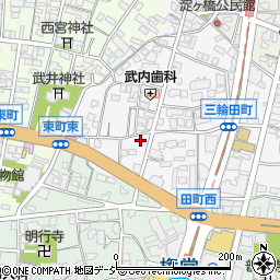 長野県長野市三輪1323周辺の地図