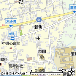 長野県須坂市須坂552周辺の地図