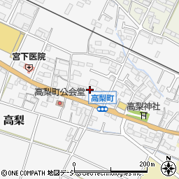 長野県須坂市高梨50周辺の地図