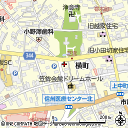 長野県須坂市須坂308周辺の地図