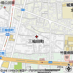 長野県長野市三輪1286-2周辺の地図