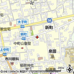 長野県須坂市須坂538周辺の地図
