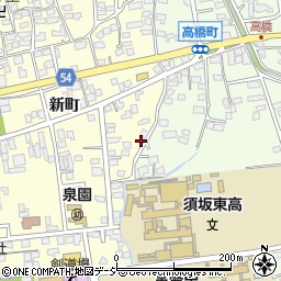 長野県須坂市須坂847周辺の地図