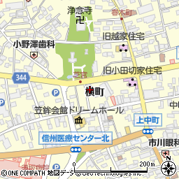 長野県須坂市須坂304周辺の地図