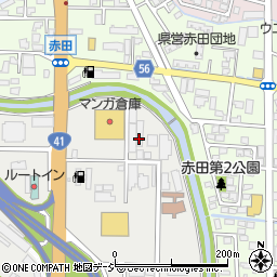株式会社中部地質試験所　富山支店周辺の地図