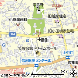長野県須坂市須坂302周辺の地図