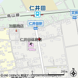 足利銀行仁井田 ＡＴＭ周辺の地図
