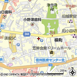 長野県須坂市須坂319周辺の地図