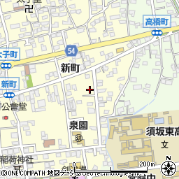 長野県須坂市須坂562周辺の地図