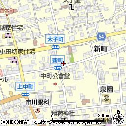 長野県須坂市須坂599周辺の地図
