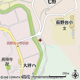 石川県津幡町（河北郡）七野（甲）周辺の地図