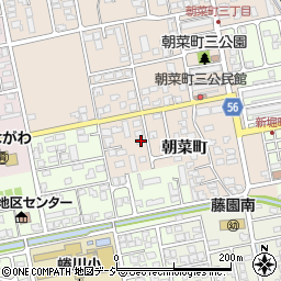 富山県富山市朝菜町722-3周辺の地図