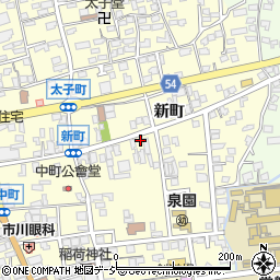 長野県須坂市須坂545周辺の地図