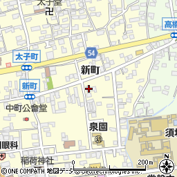 長野県須坂市須坂553周辺の地図