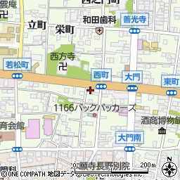 長野県長野市長野西町1040周辺の地図